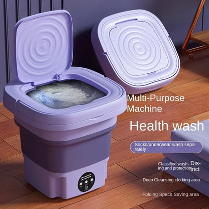 Mini Portable Folding Washing Machine Bucket