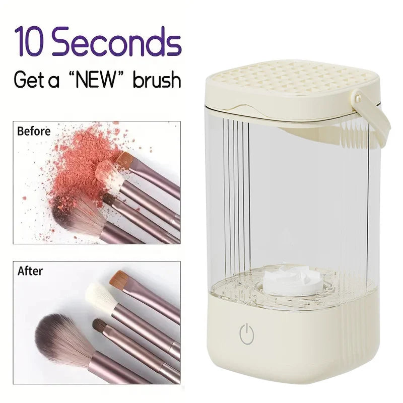 Automatic Spinning Makeup Brush Cleaner