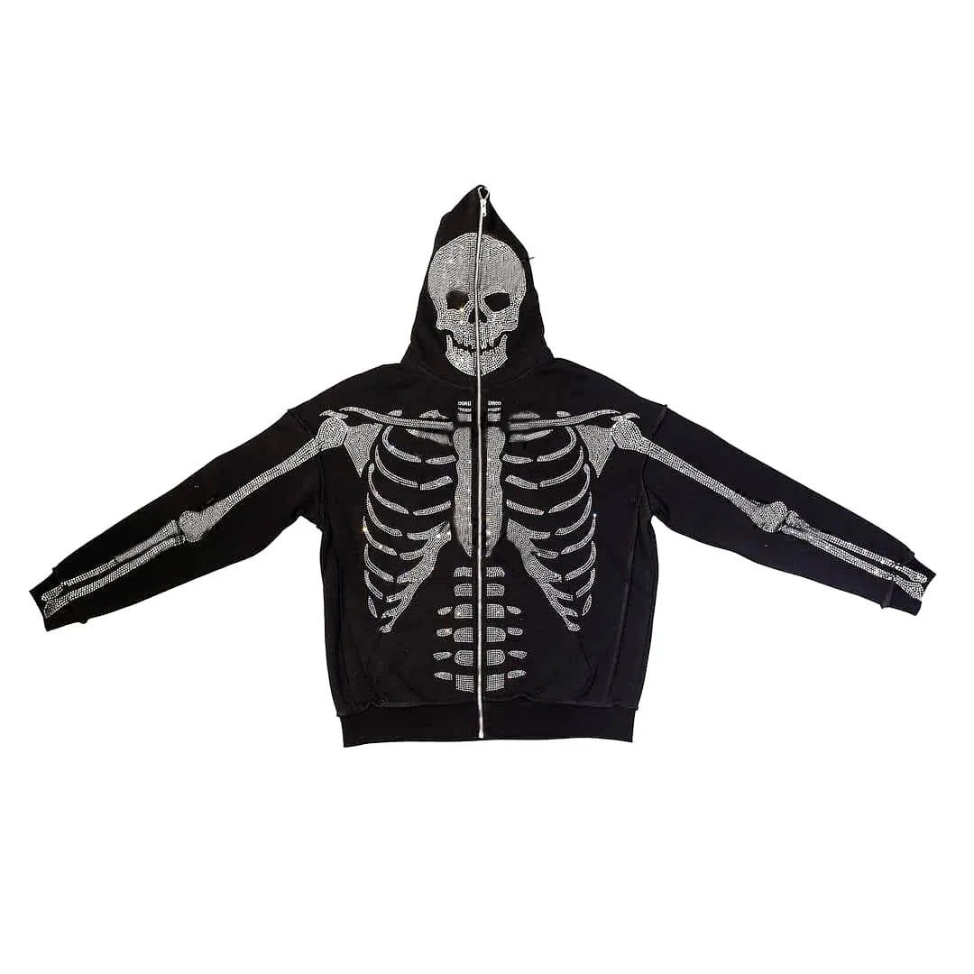 Women Skeleton Hoodies