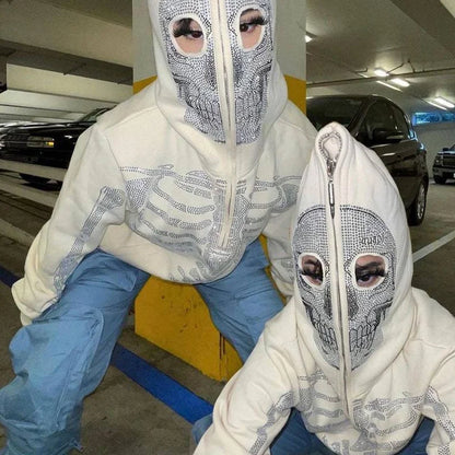 Women Skeleton Hoodies